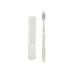 Pocket Comb and Toothbrush