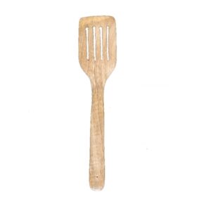 WOODEN SLOTTED SPATULA