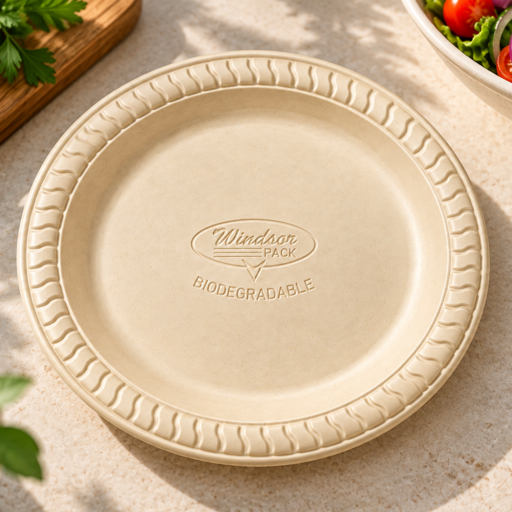 12" Cornstarch Plate - Image 2
