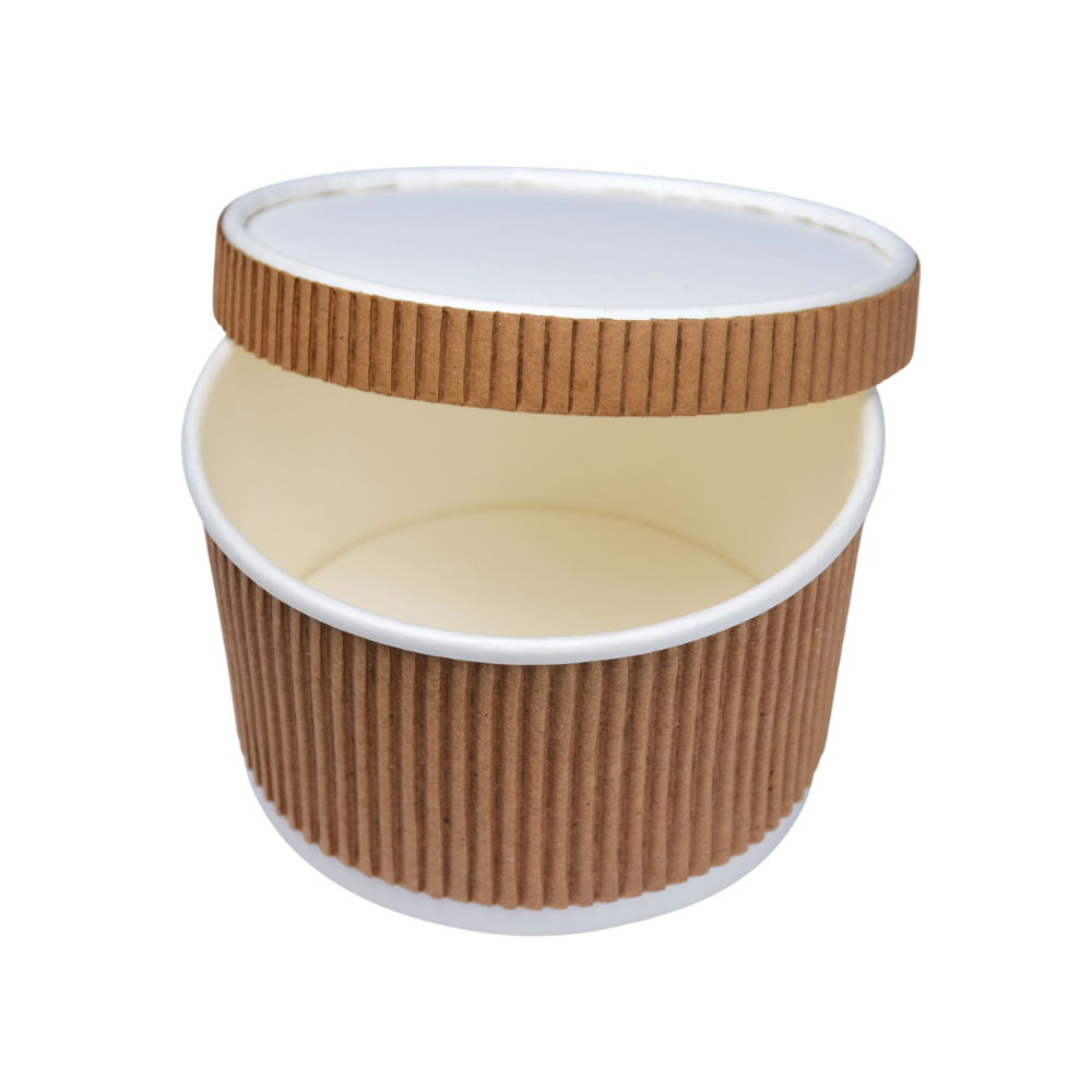 350ml Ripple Container with Lid
