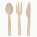 6" 3-in-1 Fork, Spoon & Knife Set
