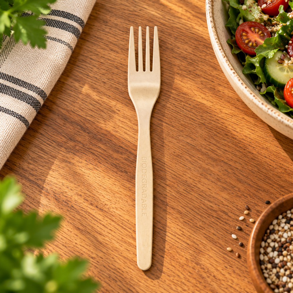 6" Disposable Fork - Image 2
