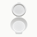 8″ Round Clamshell Food Box
