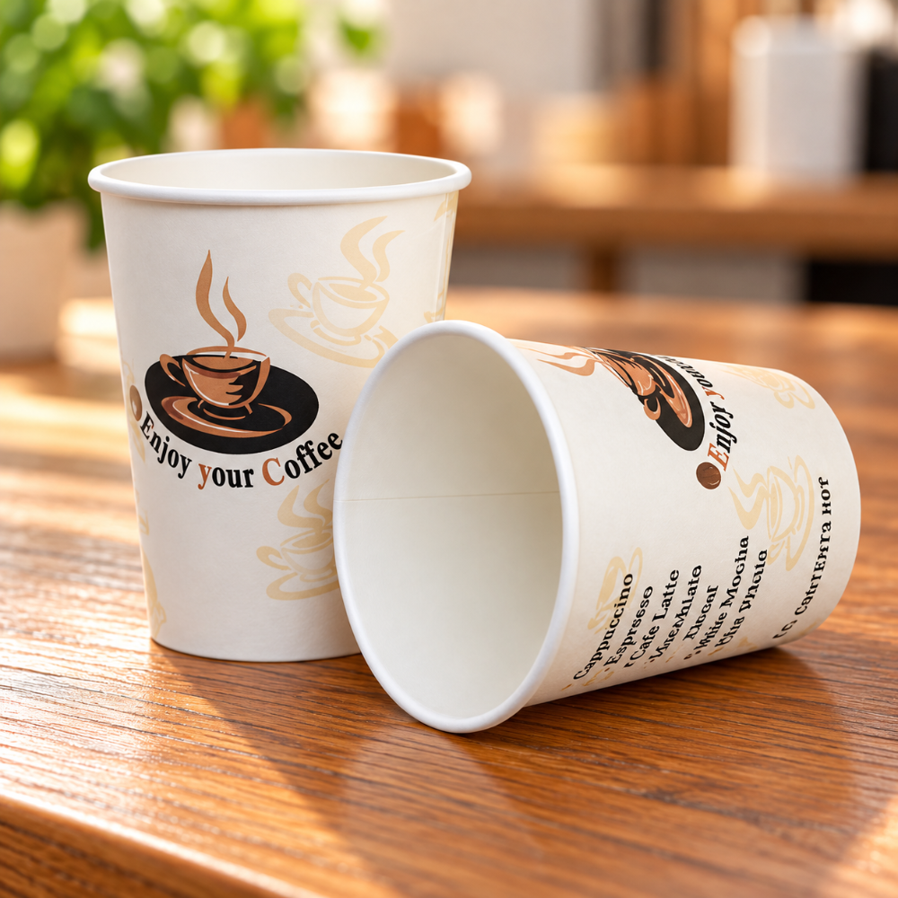 200ml Printed Paper Cup - Image 2