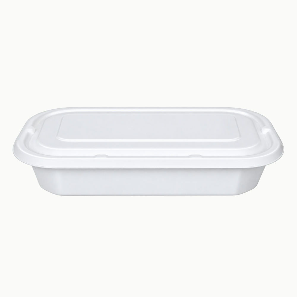 750 ml Oval Food Container with Lid