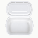 1000 ml Oval Food Container with Lid