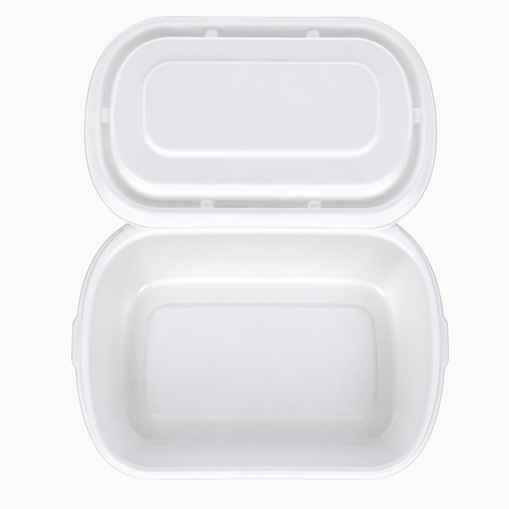 1000 ml Oval Food Container with Lid