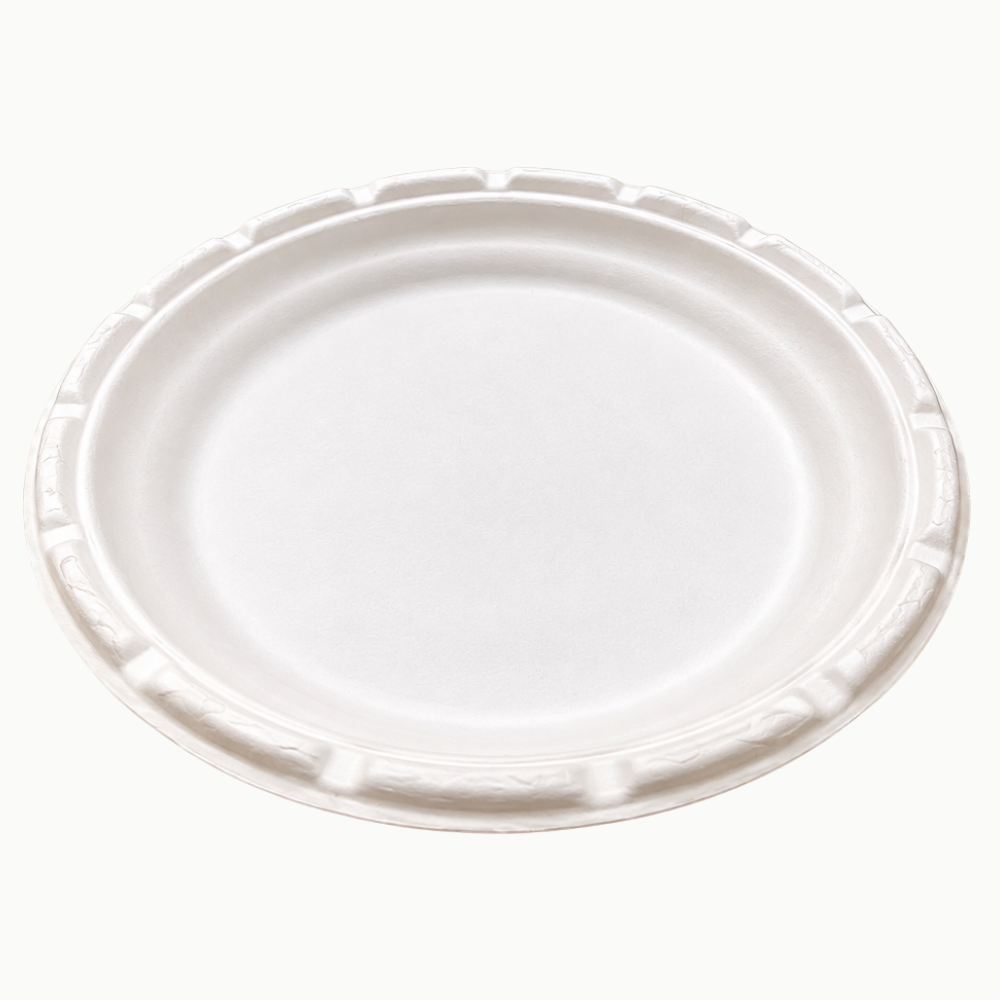 6″ Bagasse Plate