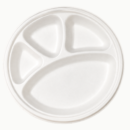 11″ 4 Compartment Plate